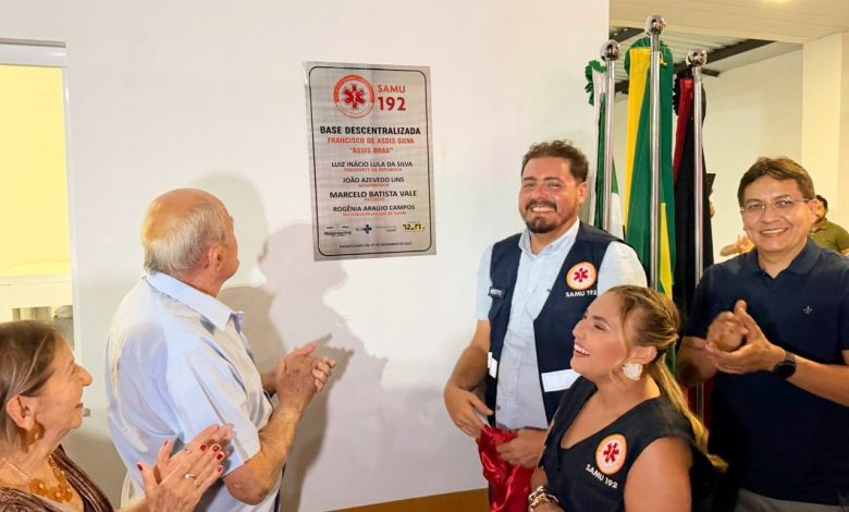Prefeito Marcelo Vale inaugura Base Descentralizada do SAMU e reforça estrutura de saúde em Nazarezinho